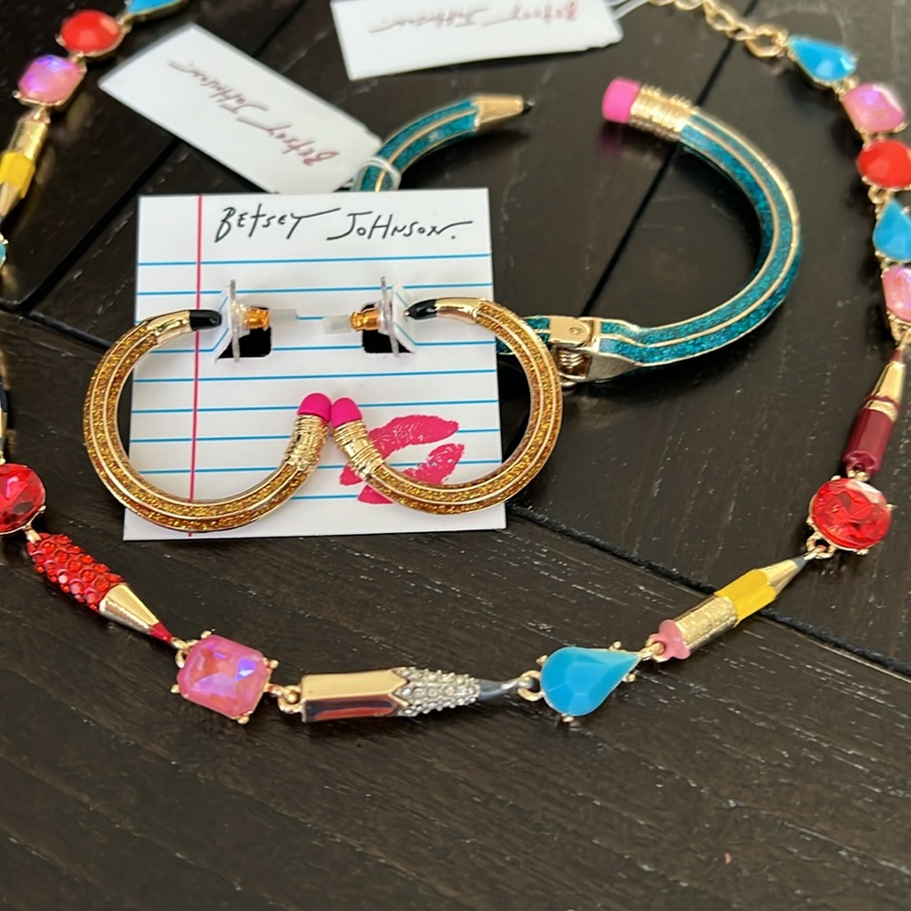 Betsey Johnson Multicolor Jewelry Collection - Picture 7 of 7